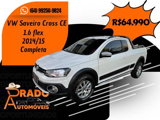 VOLKSWAGEN SAVEIRO 1.6 CROSS CE 8V FLEX 2P MANUAL
